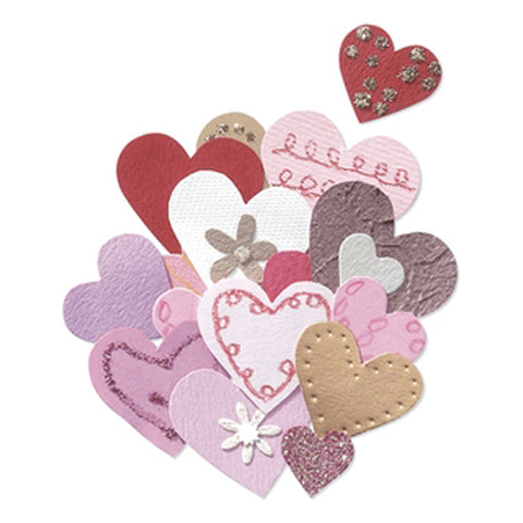 Pink & Gold Hearts JJCF010B