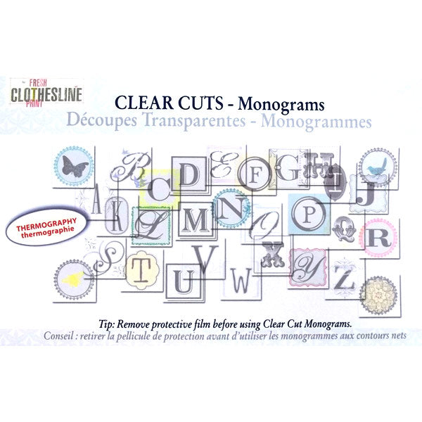 Monograms Clear Cuts LYB-CL-230