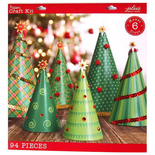 Christmas Trees 3D Decor Kit 50-30330