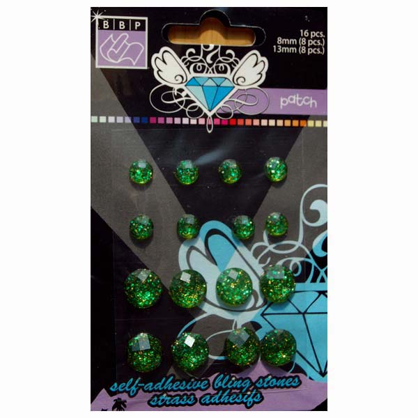 Bling Stones Patch Green BBP-303477