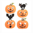 Bat and Cat Pumpkins 50-20994