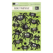 Halloween Spider Rub-Ons with Gems KCO-30-622296