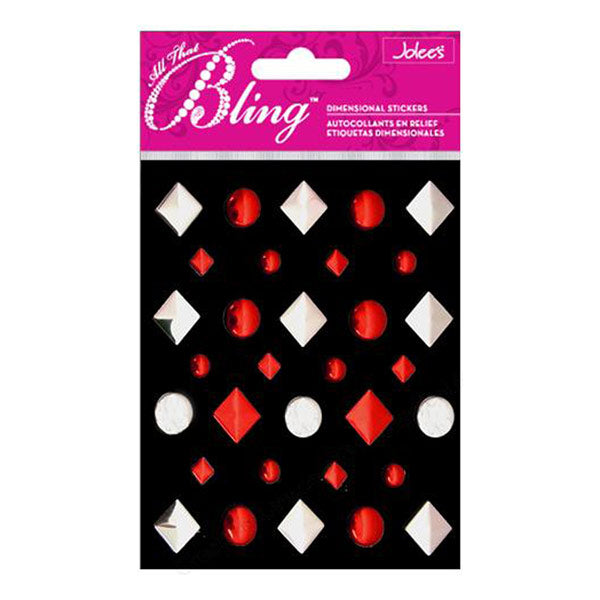 Red and Silver Studs 50-20772