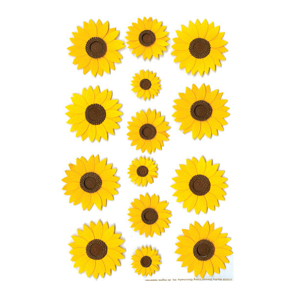 Sunflowers Glossary Stickers MS-M860574
