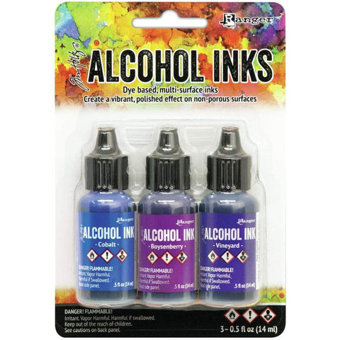 Alcohol Ink Set Indigo Violet Spectrum TH-TAK69775