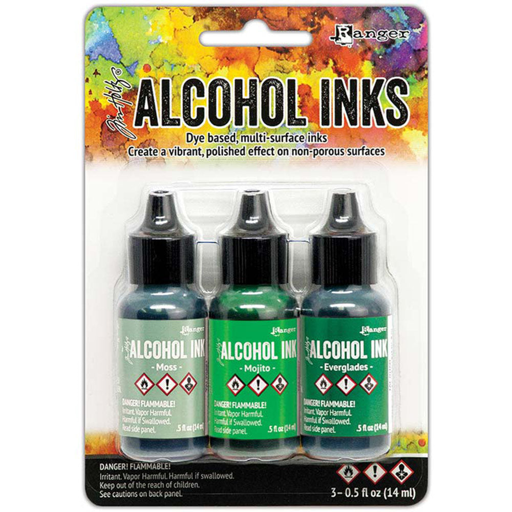 Alcohol Ink Set Mint Green Spectrum TH-TAK69652 – Cozys Scrapbooking