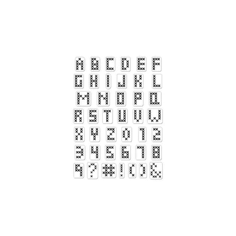 Alpha Set Cross Stitch HA-CM365