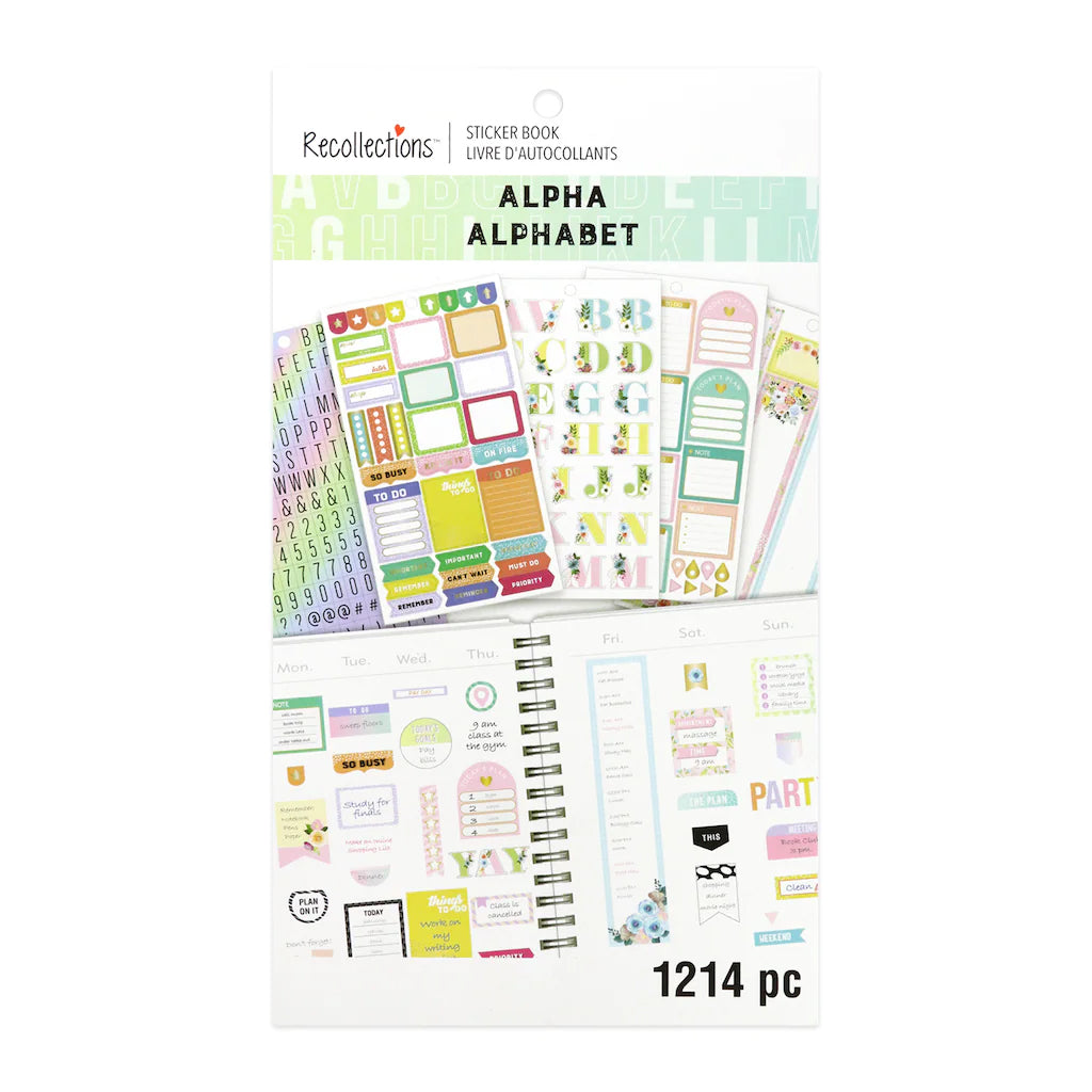 Alpha Sticker Book R-688219 – Cozys Scrapbooking