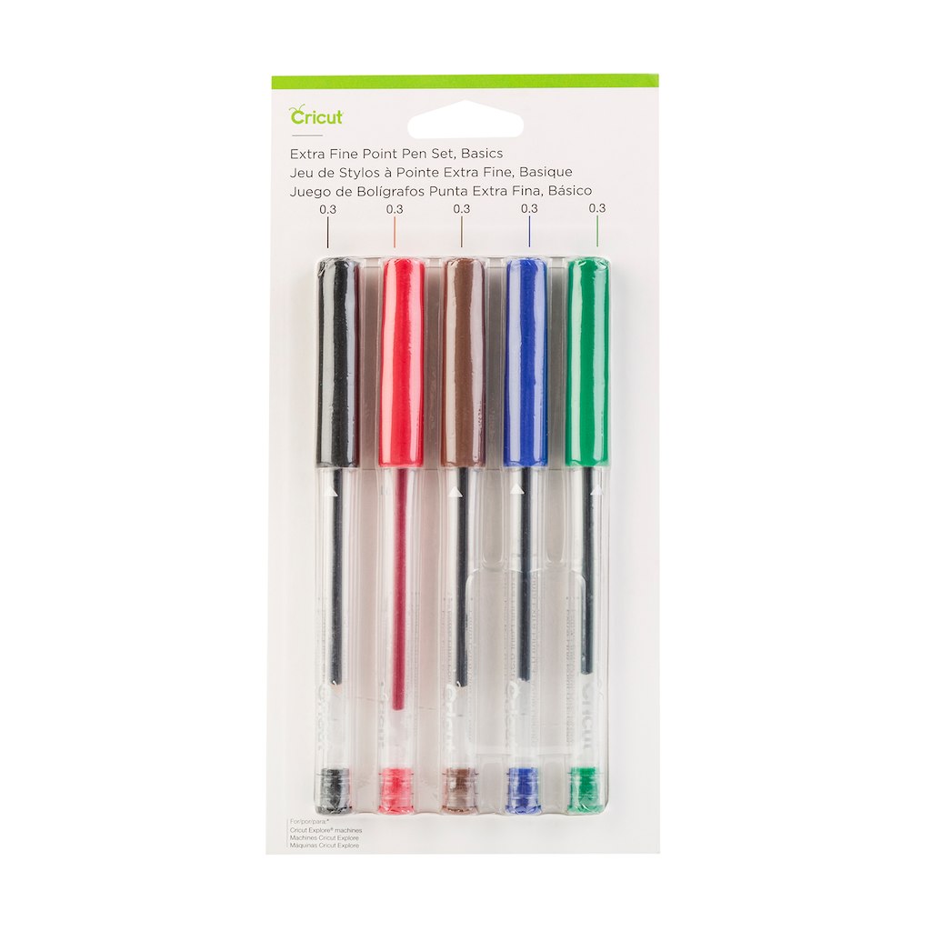 Cricut Extra Fine Point Basics Pen Set 2004505 – Cozys Scrapbooking