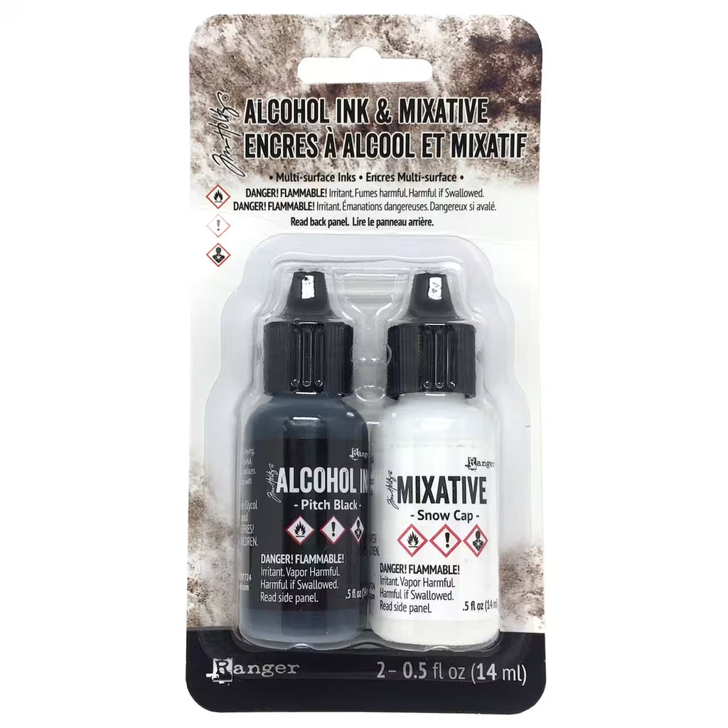Alcohol Ink Mixatives Set Pitch Black Snow Cap TH-TIM34049 – Cozys ...
