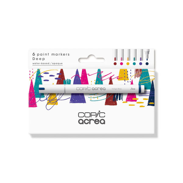 Copic Acrea Paint Marker Set - Deep