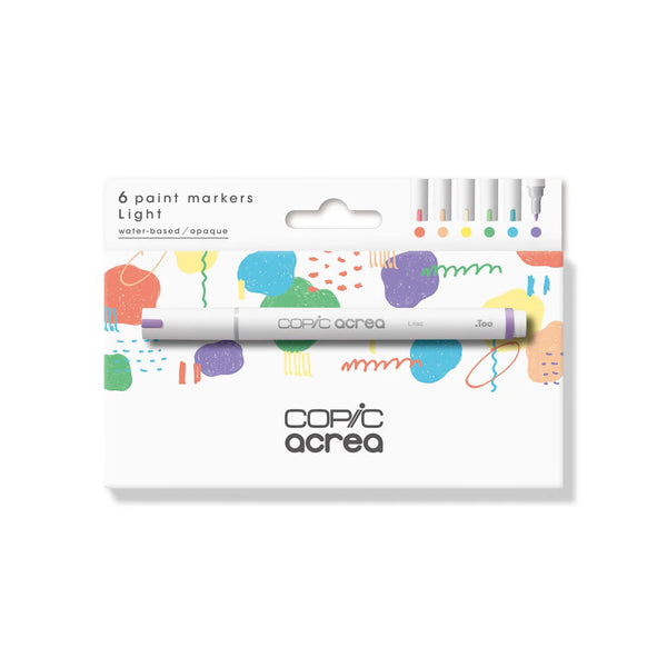 Copic Acrea Paint Marker Set - Light
