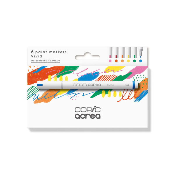 Copic Acrea Paint Marker Set - Vivid