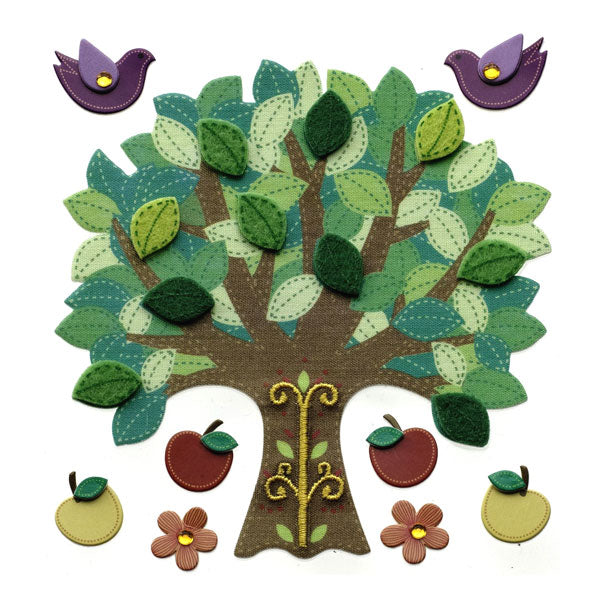 Colorful Stitched Tree 50-21297