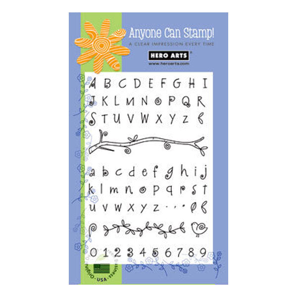 Fanciful Swirl Alphabet PC-CL141