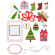 Glitter Accent Chipboard Shapes LYB-WO-279