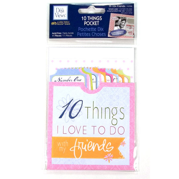 Friends 10 Things Pocket DV-TP-104