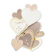 Gold Hearts JJCF006B