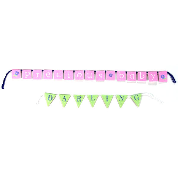 Baby Girl Mini Banners DV-BA2-102