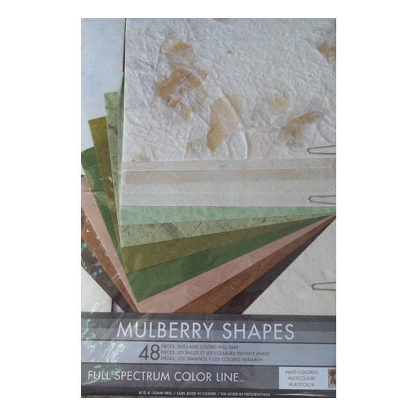 Natural Mulberry Shapes PAK03037