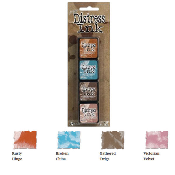 Mini Distress Ink Pad Kit 6 TH-TDPK40361
