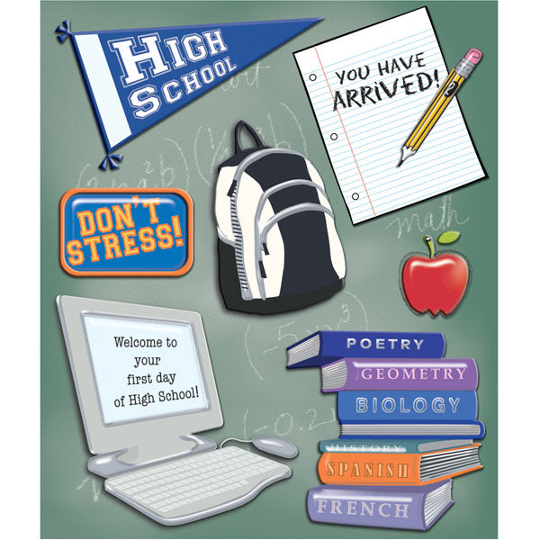 First Day of School Sticker Medley KCO-30-586772