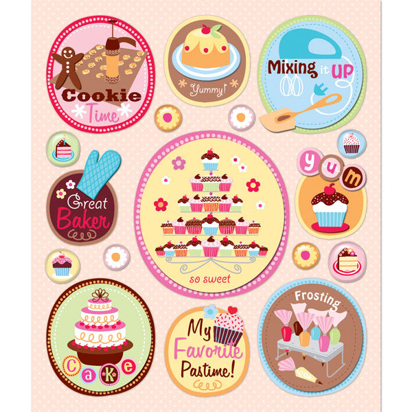 Baking Together Sticker Medley KCO-30-587533