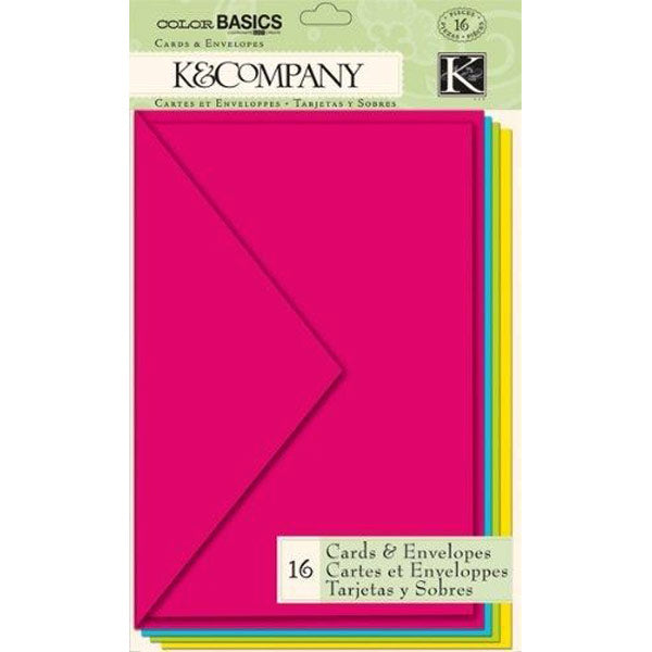 Radiant Multicolor Cards and Envelopes KCO-30-614789