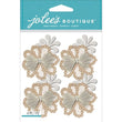 Cream Sequins Florals 50-21657