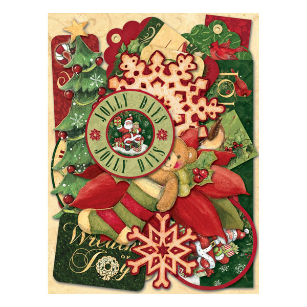 Susan Winget Glad Tidings Word Die-Cut Cardstock KCO-30-595613