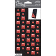 Coral Studs Bling Gems 50-50725