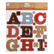 Cardstock Monogram Alphabet DV-TLM-10