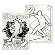 Baseball Canvas Colorables LYB-GO-2033