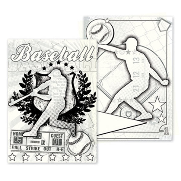 Baseball Canvas Colorables LYB-GO-2033