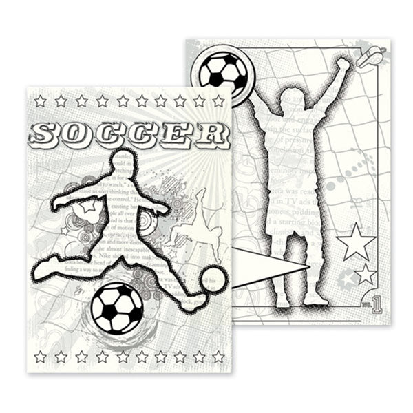 Soccer Canvas Colorables LYB-GO-2034