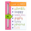 Baby Girl Chipboard Slider DV-CS-105