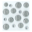 Silver Dots Cabochons 50-20904