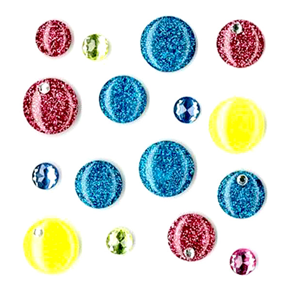 Multi Color Dots Cabochons 50-20903