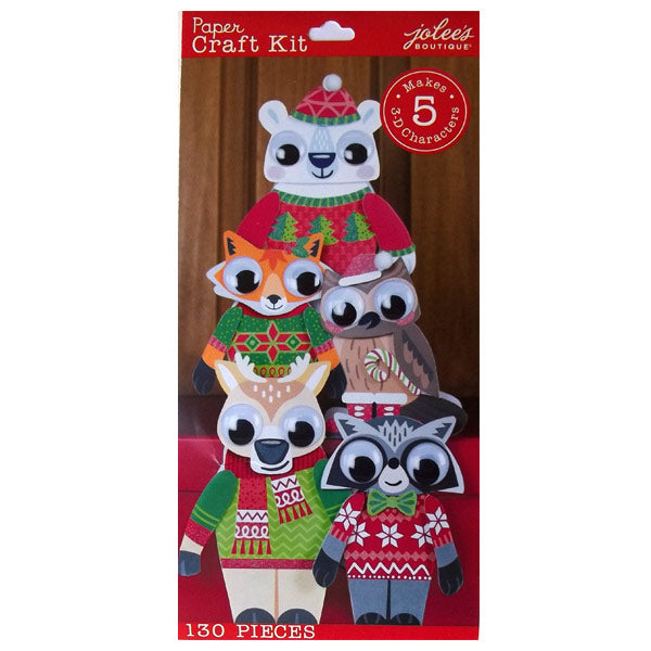 Holiday 3D Woodland Character Kit 50-30328