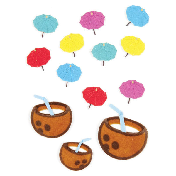 Umbrellas and Coconut Drinks 50-00461