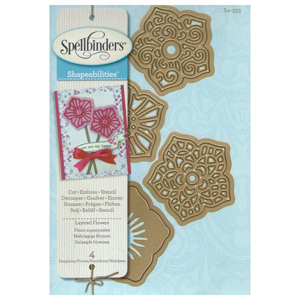 Layered Flowers SB-S4-355