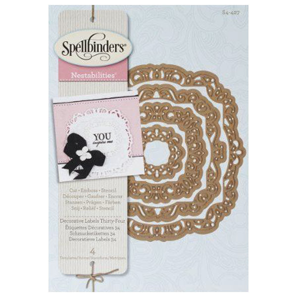 Decorative Labels Thirty Four SB-S4-427