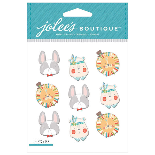 Baby Boy Animal Faces Repeats 50-21653