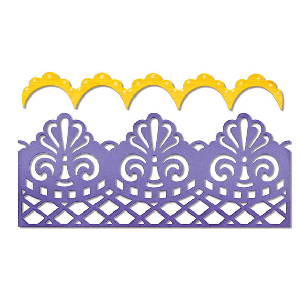Damask and Scallop Borders SZX-658945