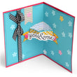 Card with Banners and 3D Drop-Ins SZX-560145
