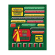 African American Heritage Sticker Medley KCO-30-586055