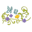 Butterflies and Flower Vine SZX-658944