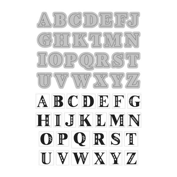 Small Uppercase Alpha Serif S-26653