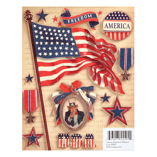 American Flag Grand Adhesions KCO-555051