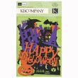 Halloween Glitter Die-Cut Cardstock KCO-30-622463